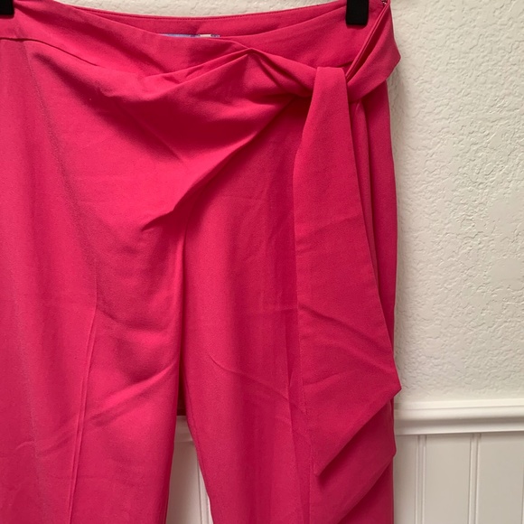 Antonio Melani Tie Front Ankle Pant - Picture 3 of 5